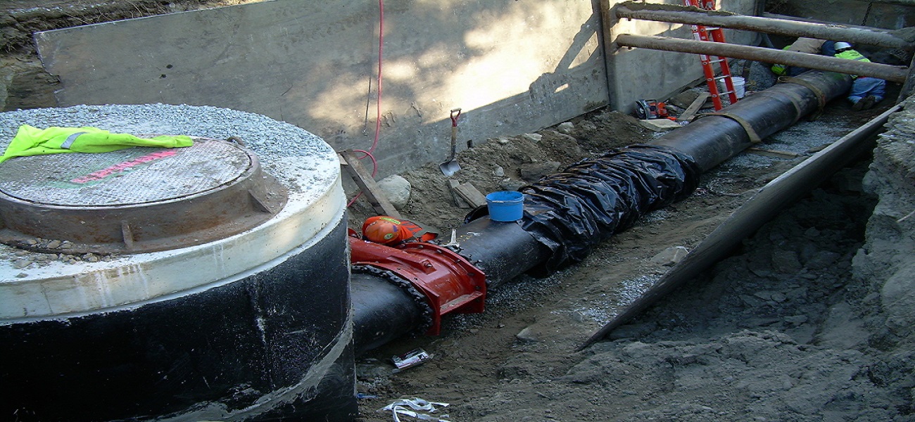 PE pipes in the use of replacement steel pipes