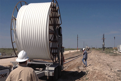 High Density Polyethylene Coiled Pipes and Fittings