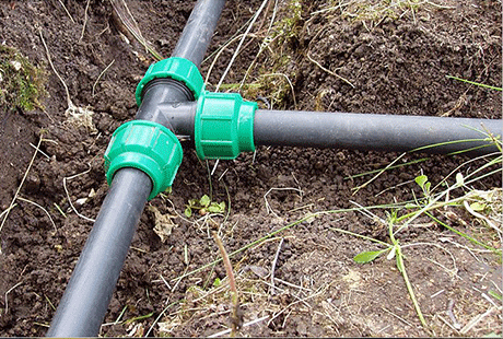 Polypropylene(PP) compression fittings for polyethylene(PE) pipe
