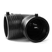 Accesorio electrofusión de polietileno de alta densidad (HDPE) con código de barras