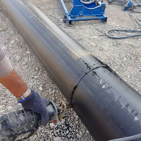 Máquina de soldadura por termofusión y electrofusión para tubería HDPE y accesorios