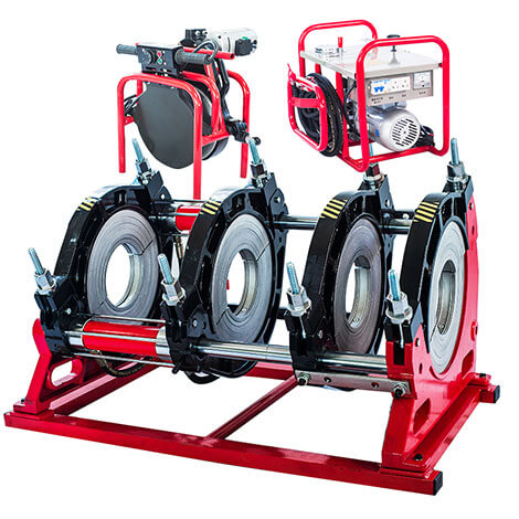 Máquina de soldadura por termofusión y electrofusión para tubería HDPE y accesorios