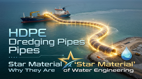 HDPE Dredging Pipes: Why They Are the “Star Material” of Water Engineering