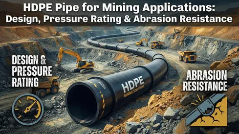 HDPE Pipe for Mining Applications: Design, Pressure Rating & Abrasion Resistance